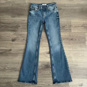 Free People Blue Boot Cut Jeans